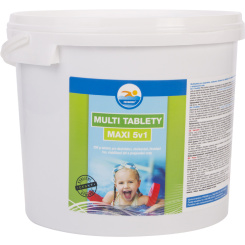Probazen Multi tablety Maxi 5v1 multifunkční tablety do bazénů, 5 kg