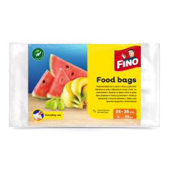 Fino mikrotenové svačinové sáčky, 25 x 35 cm, 7 µm, 50 ks