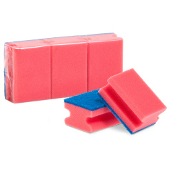 BALhome houbičky na nádobí tvarované červené 3 ks