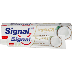 Signal zubní pasta Nature Elements Integral 8 Coco White, 75 ml