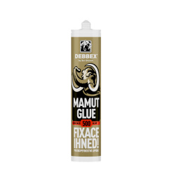 Den Braven Mamut Glue High Tack univerzální montážní lepidlo, šedé, 290 ml