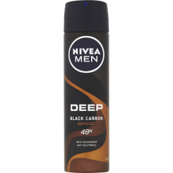 Nivea Men Deep Black Carbon Espresso antiperspirant, 150 ml