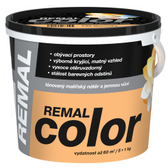 REMAL Color malířská barva na zeď 730 meruňka, 5 + 1 kg