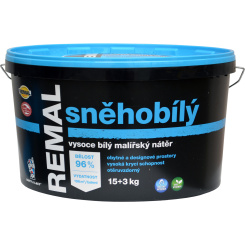 REMAL Sněhobílý vysoce bílá barva na zeď