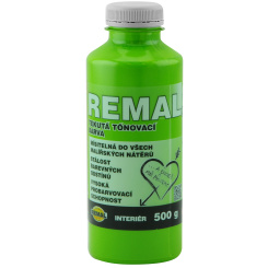 REMAL tónovací barva, 0500 žlutozelená, 500 g