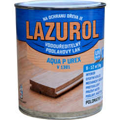 Lazurol Aqua P UREX V1301 polomat odolný lak na dřevo bezbarvý