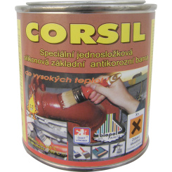 Corsil základní antikorozní barva do teplot 550 °C, 0840 červenohnědá