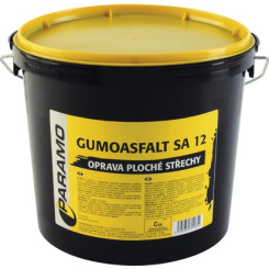 Gumoasfalt SA 12 asfaltový nátěr na opravu střech černý