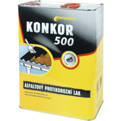 Paramo Konkor 500 asfaltový antikorozní lak, 9 kg
