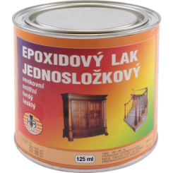 HB-Lak epoxidový jednosložkový lak na dřevo a kov, lesklý