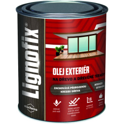 Lignofix olej exteriér na dřevěné povrchy