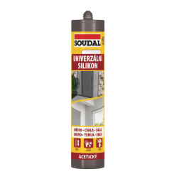 Soudal univerzální silikon, čirý, 280 ml
