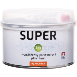 Polykar Super dvousložkový polyesterový plnící tmel, 2 kg