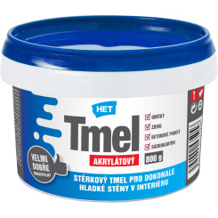 Het akrylový tmel na sádrokarton, zdivo a omítky