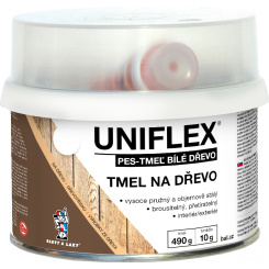 Uniflex PES-TMEL dřevo, tmel na dřevo, bílý