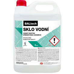 BALTECH vodní sklo, pro namíchání šamotové lepící malty, 5 l