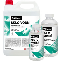 BALTECH vodní sklo, pro namíchání šamotové lepící malty