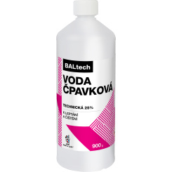 BALTECH čpavková voda 25 %, technická, 900 g