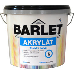 BARLET báze akrylát plus BP A, bílý, 5 kg