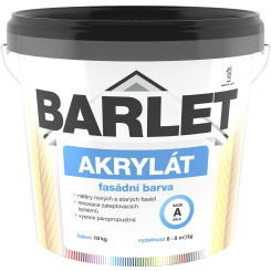 BARLET báze akrylát plus A, bílý, 10 kg