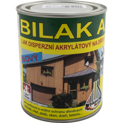 Bilak A 0000 lesk disperzní lak na dřevo, transparentní, 0,7 kg