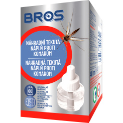 Bros Elektrický odpařovač proti komárům náhradní náplň, 40 ml