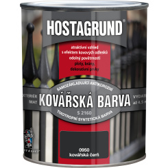 HOSTAGRUND kovářská barva S2160K, 0950 kovářská čerň