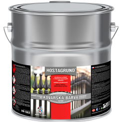 HOSTAGRUND kovářská barva S2160K, 0950 kovářská čerň, 9 l