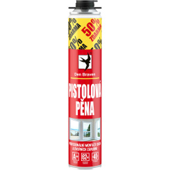 Den Braven RL pistolová montážní pěna, 500+250 ml