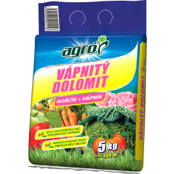 Agro Vápnitý dolomit hnojivo, 5 kg