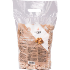 Solo přírodní dřevitá vlna podpalovač svitky, 100 podpalů