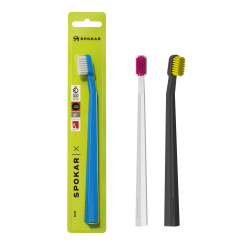Spokar X 3429 soft zubní kartáček, středně měkký