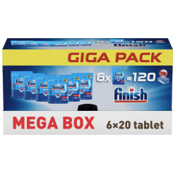 Finish tablety do myčky GIGAPACK, 120 ks