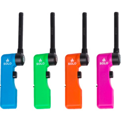 Solo otočný zapalovač, 19 cm, různé barvy