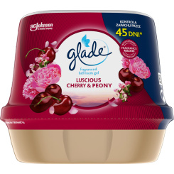 Glade osvěžovač vzduchu gel do koupelny Luscious Cherry &amp; Peony, 180 g