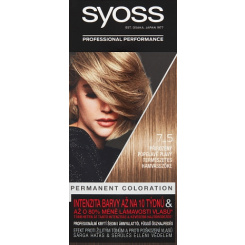 Syoss barva na vlasy, 7-5 Přirozený Popelavě Plavý