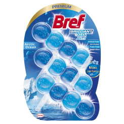 Bref Brilliant Gel Arctic Ovean WC blok 3× 42 g