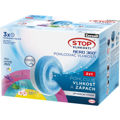 Ceresit Stop vlhkosti Aero 360° odvlhčovač náhradní náplň, 3× 450 g