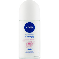 Nivea Fresh Rose Touch Kuličkový antiperspirant, 50 ml