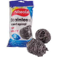 Niteola nerezová drátěnka spirálová, 2 ks