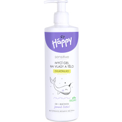Bella Baby Happy mycí gel na vlasy a tělo zvláčňující, 400 ml