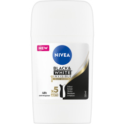 Nivea antiperspirant Black &amp; White Silky Smooth, 50 ml
