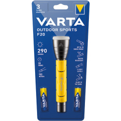 Varta svítilna F20 outdoor sportovní ruční, 1 ks