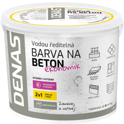 DENAS BETON EKONOMIK barva na beton, 0110 šedý
