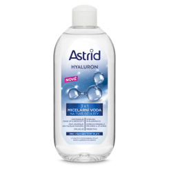 Astrid micelární voda 3v1 Hyaluron, 400 ml
