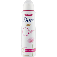 Dove 0% ALU Růže a Jasmín deodorant bez hliníku, 150 ml