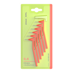 Spokar XML mezizubní kartáčky, velikost 0,4 mm, 6 ks