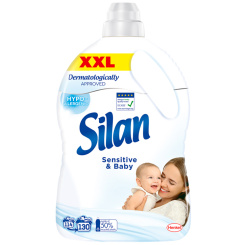 Silan aviváž Sensitive &amp; Baby aviváž pro miminka, 130 praní, 2860 ml