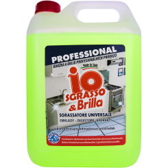 IO Sgrasso &amp; Brilla koncentrovaný odmašťovač, 5 l