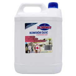 Dezipower dezinfekční čistič s květinovou vůní bez chlóru na tvrdé povrchy, 5 l